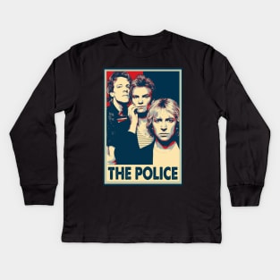 Stings Harmony Commemorate the Frontmans Musical Brilliance and The Polices Impactful Legacy Kids Long Sleeve T-Shirt